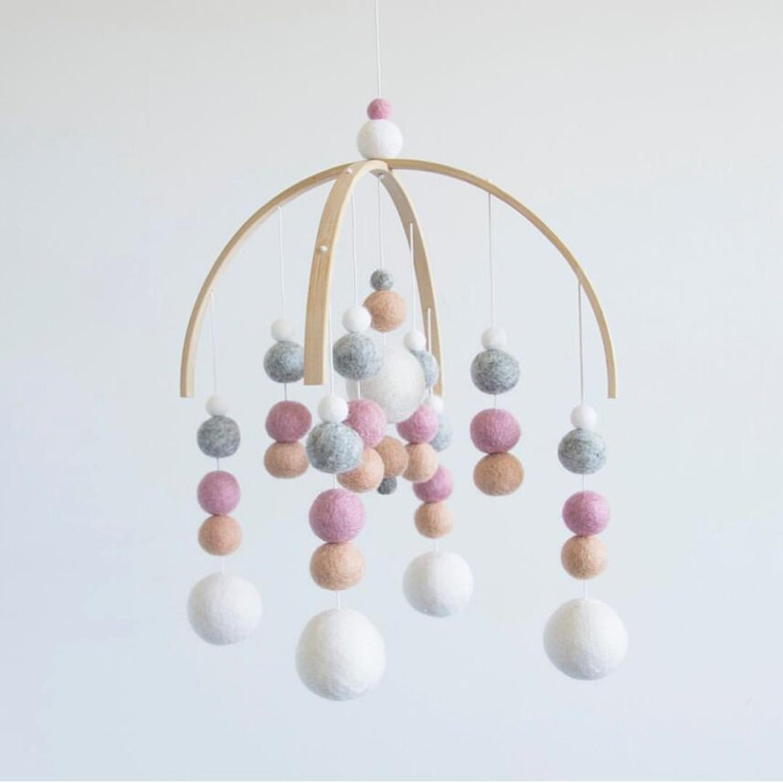 Baby Nursery Mobile - Kit Cornice Mobile in Legno per