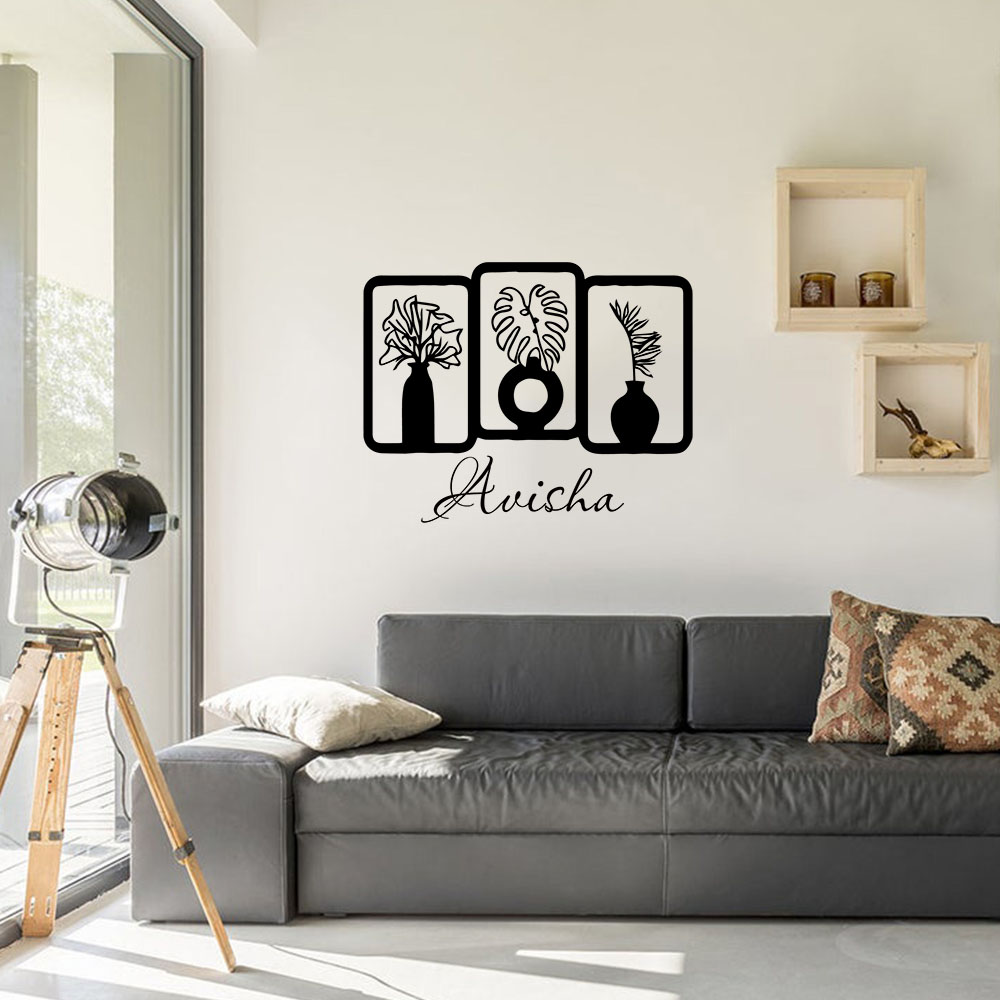 Wall Decal Nursery - 1PC Adesivi murali personalizzabili con testo