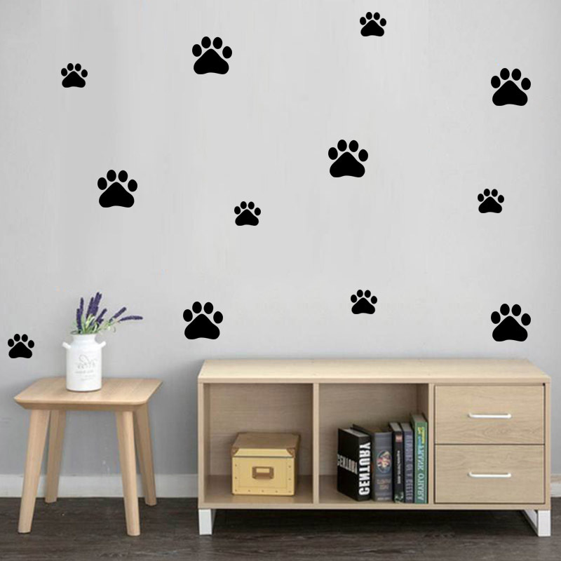 Baby Nursery Wall Decals - Cane del Gatto del fumetto A