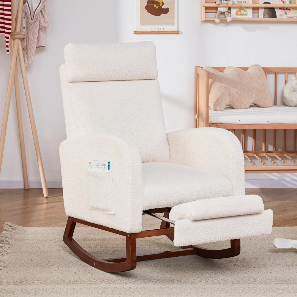Baby Nursery Glider Chair - Sedia a dondolo Sedia per asilo