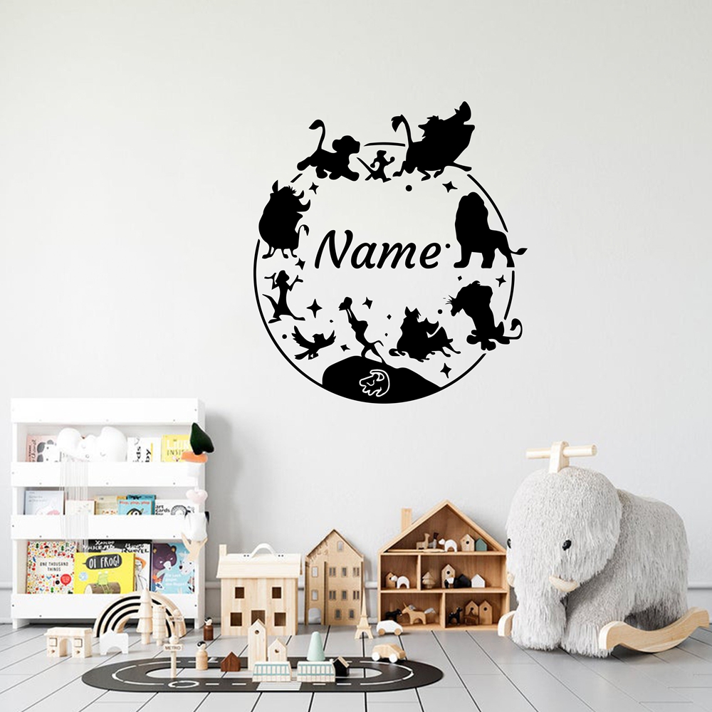 Wall Decal Nursery - 1PC Adesivi Murali Creativi a Forma