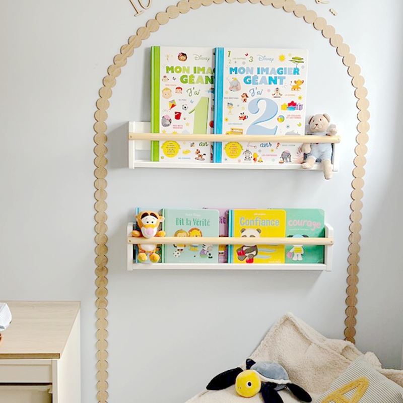 Baby Nursery Frames - Arco Decorativo da Parete in Legno