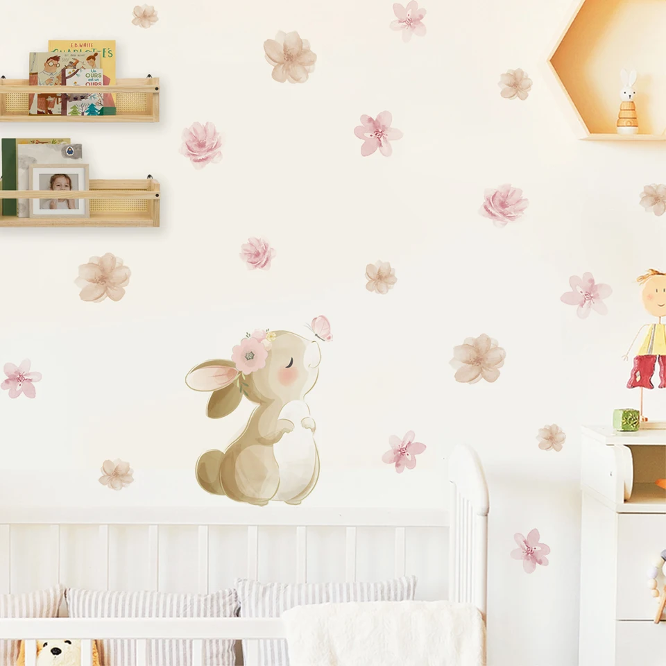 Wall Decal Nursery - Adesivo Murale in Stile Boho con
