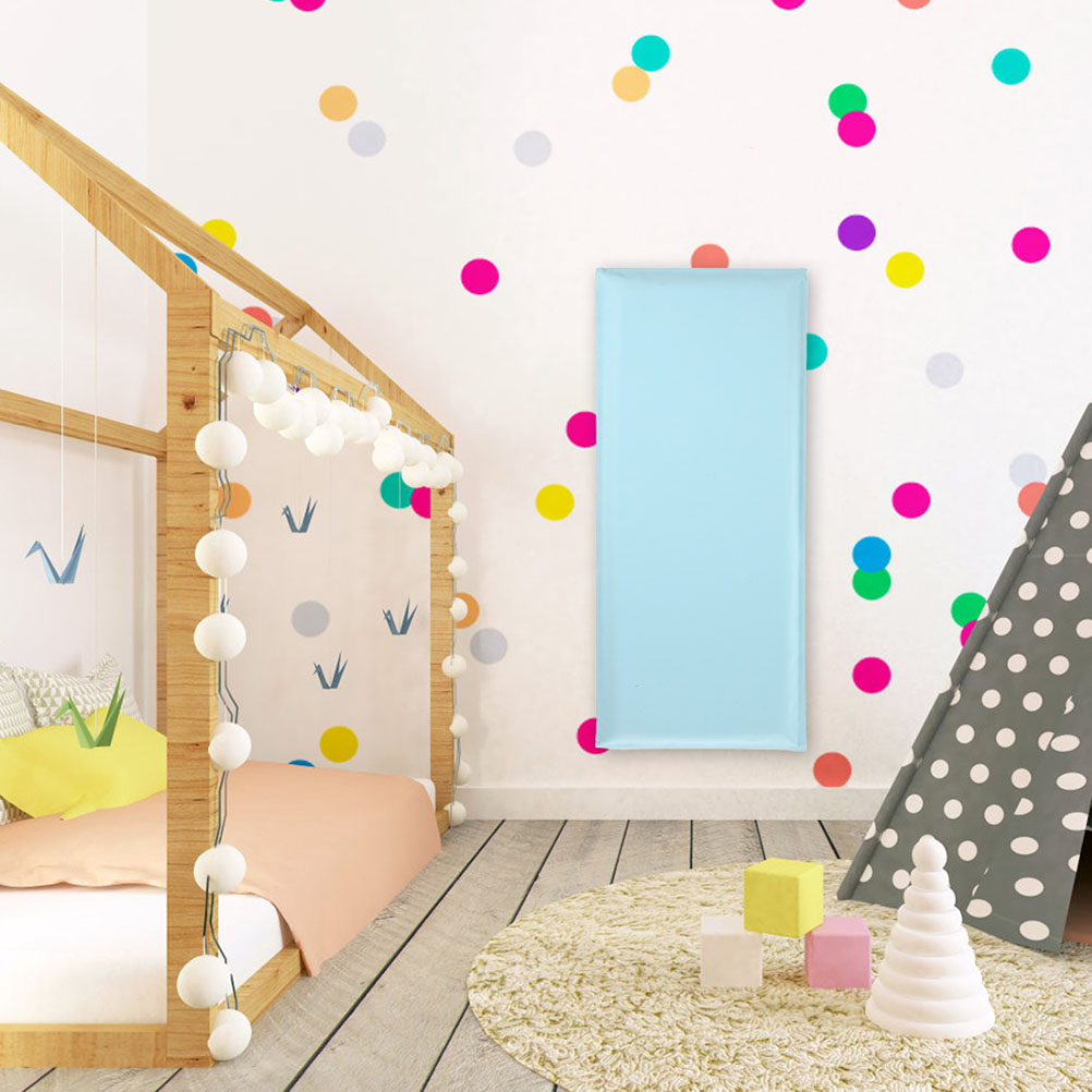 Baby Nursery Yellow - 2 Pezzi di Protezione Murale Antiurto
