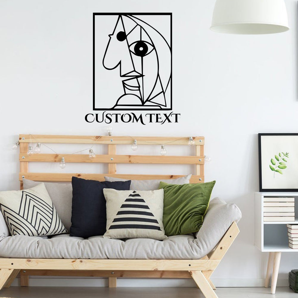 Wall Decal Nursery - 1PC Adesivi murali creativi astratti personalizzabili