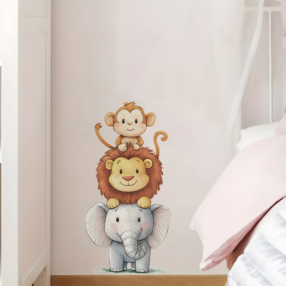 Adesivi Murali di Animali dell - Animals Baby Nursery recensione e prezzo