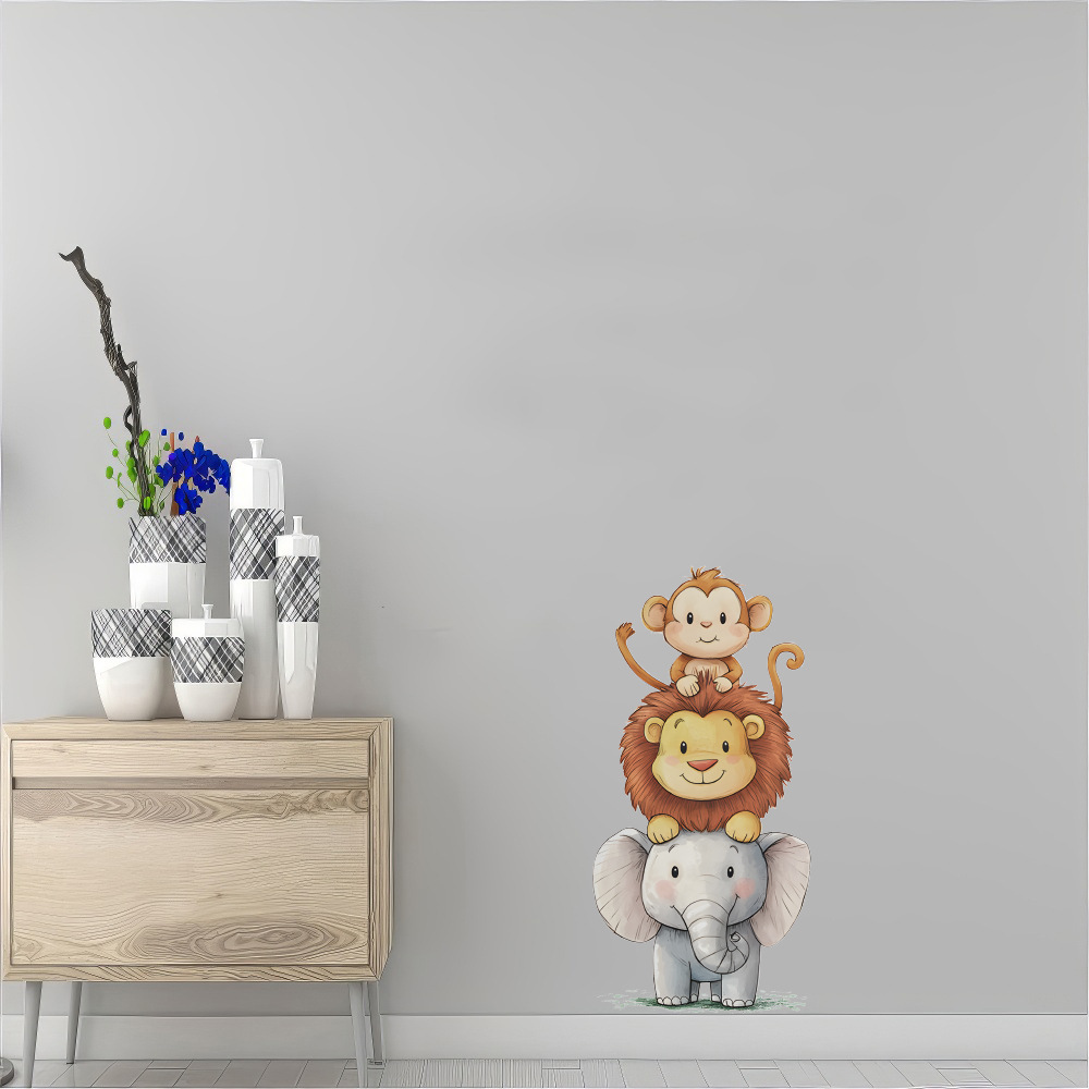 Adesivi Murali di Animali dell - Animals Baby Nursery recensione e prezzo