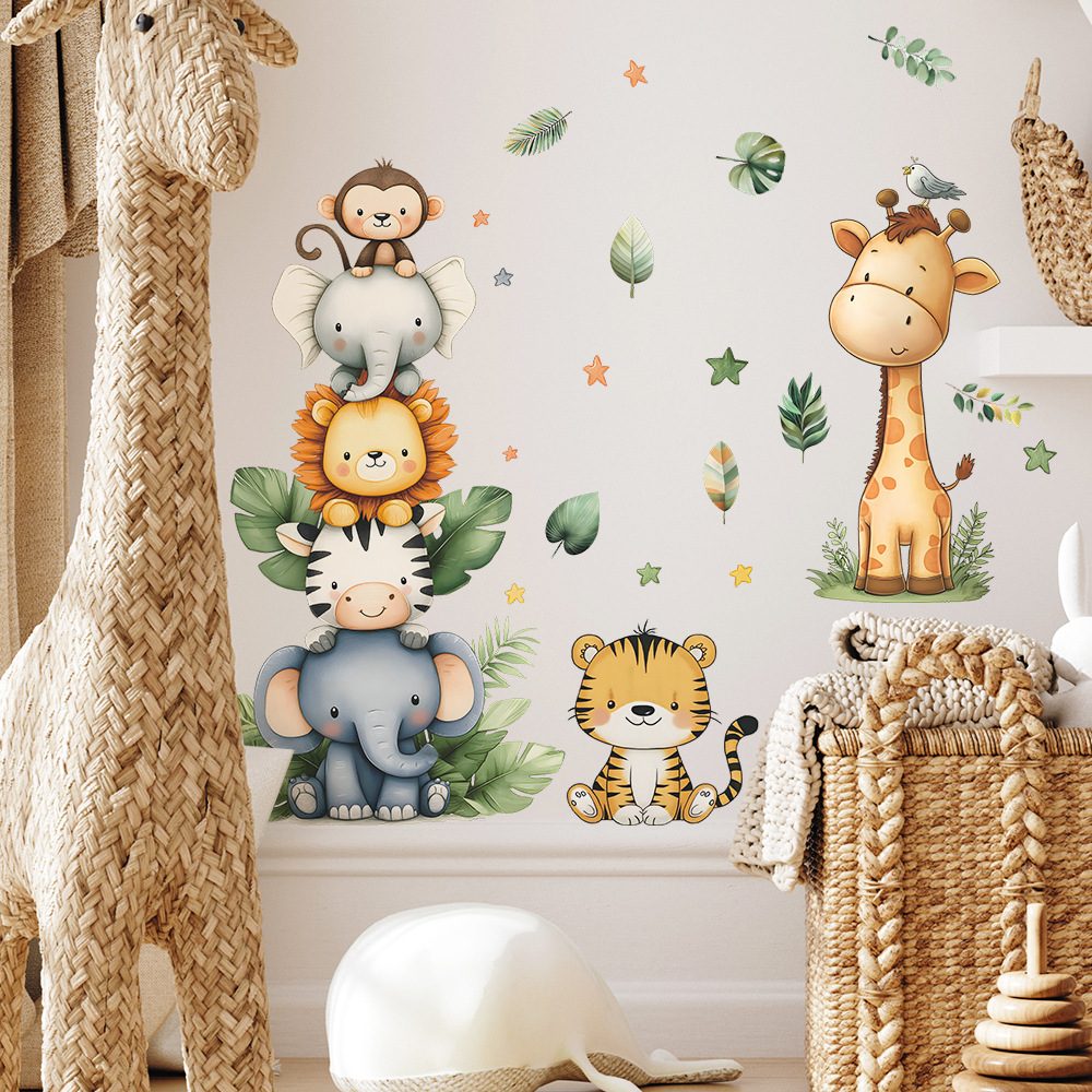 Boho Forest Animals Adesivi mu - Baby Nursery Elephant recensione e prezzo