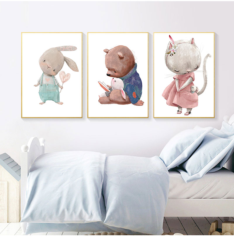 1 stampa artistica decorativa  - Animals Baby Nursery recensione e prezzo