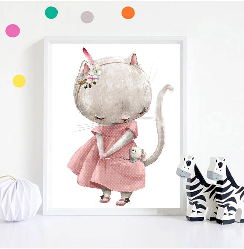 1 stampa artistica decorativa  - Animals Baby Nursery recensione e prezzo