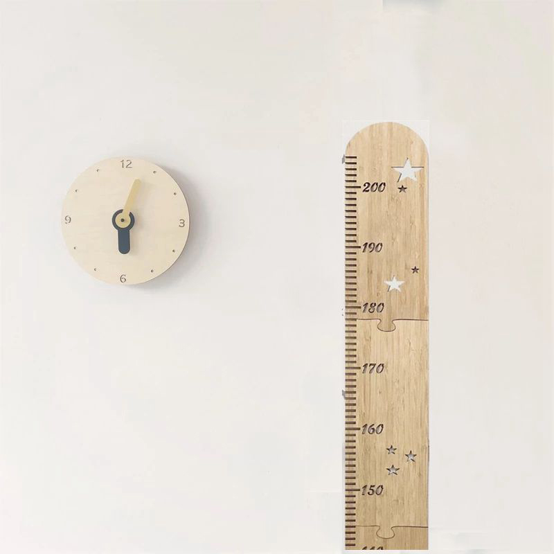 5 fogli in legno nordico per b - Baby Nursery Wall Decals recensione e prezzo