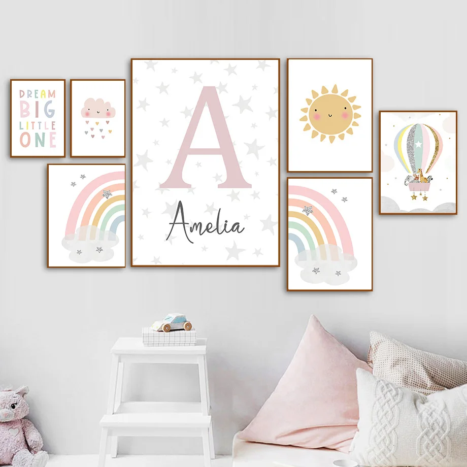 Poster e Stampe Nordiche con G - Baby Nursery Paintings recensione e prezzo