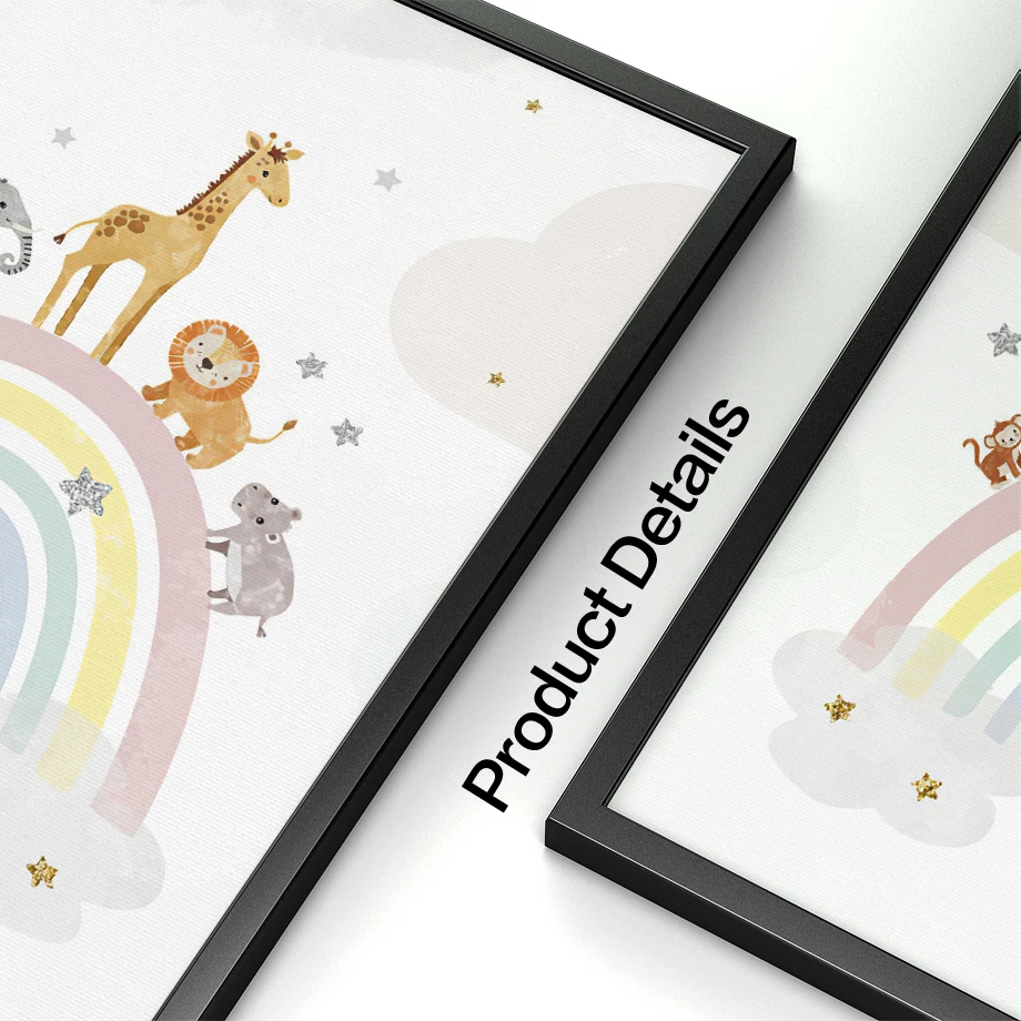 Poster e Stampe Nordiche con G - Baby Nursery Paintings recensione e prezzo