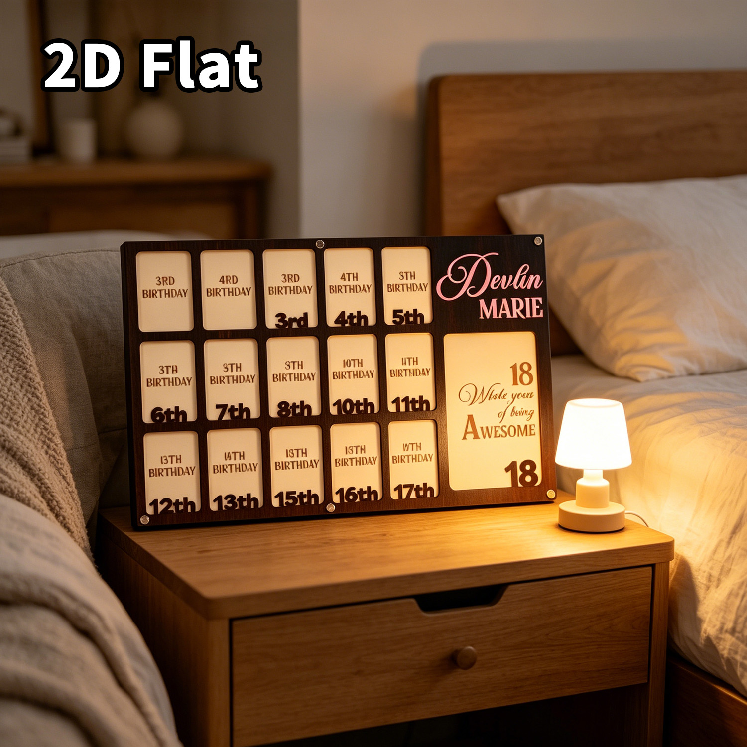Cornice Portafoto in Legno Per - Baby Nursery Frames recensione e prezzo