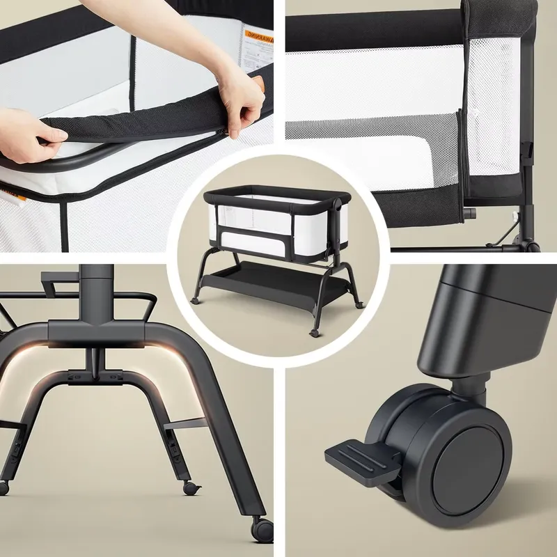 Culla Portatile per Neonati, L - Bassinet Bedside Sleeper recensione e prezzo