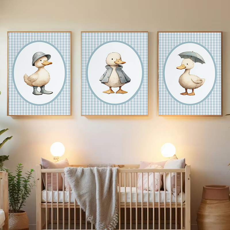 Poster su Tela con Anatroccolo - Baby Nursery Yellow recensione e prezzo