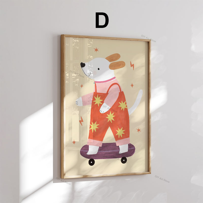 Divertenti Stampe e Poster su  - Animals Baby Nursery recensione e prezzo