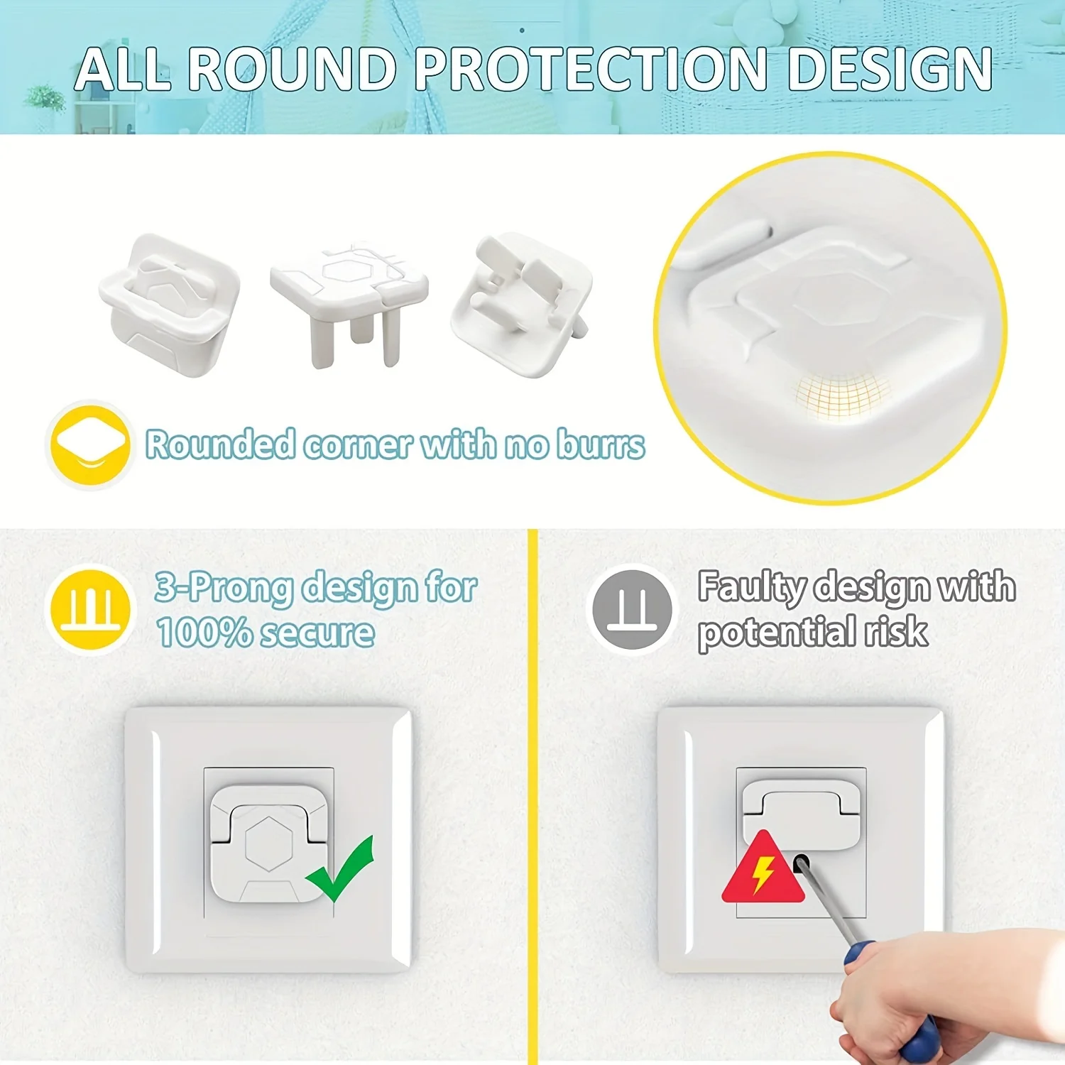 Copri Prese Elettriche per Bam - Outlet Cover Childproof recensione e prezzo