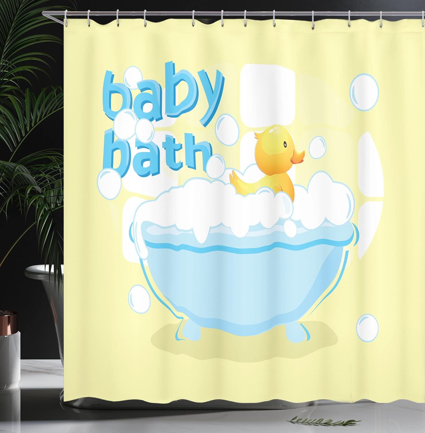 Tenda da Doccia per Bambini Gi - Baby Nursery Yellow recensione e prezzo