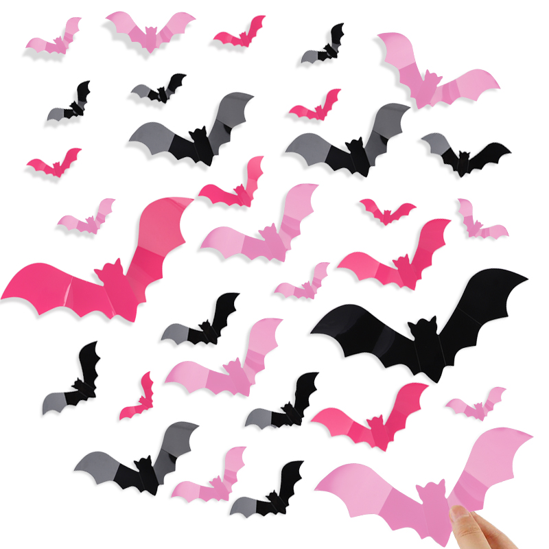24/48 pezzi Halloween pipistre - Baby Nursery Wall Decals recensione e prezzo