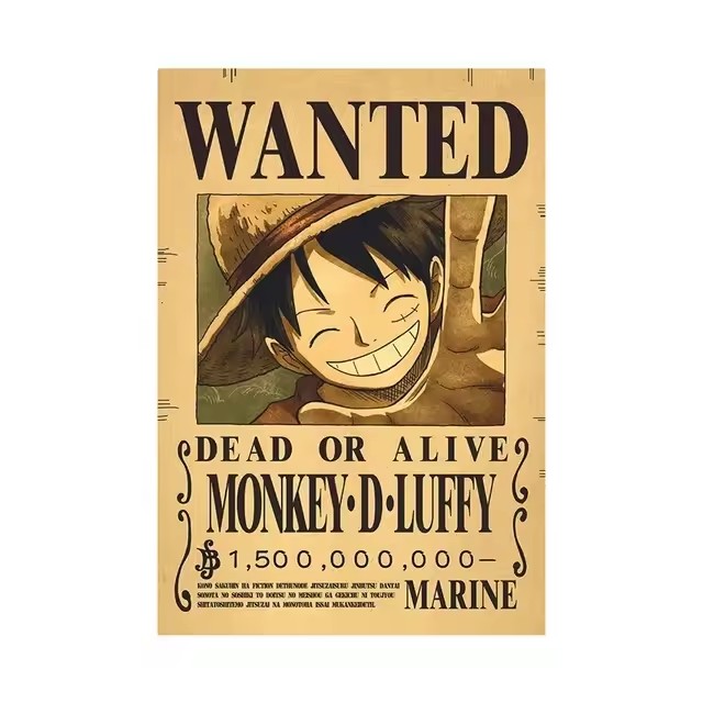 Poster Anime One Piece con Bor - Wall Decal Nursery recensione e prezzo