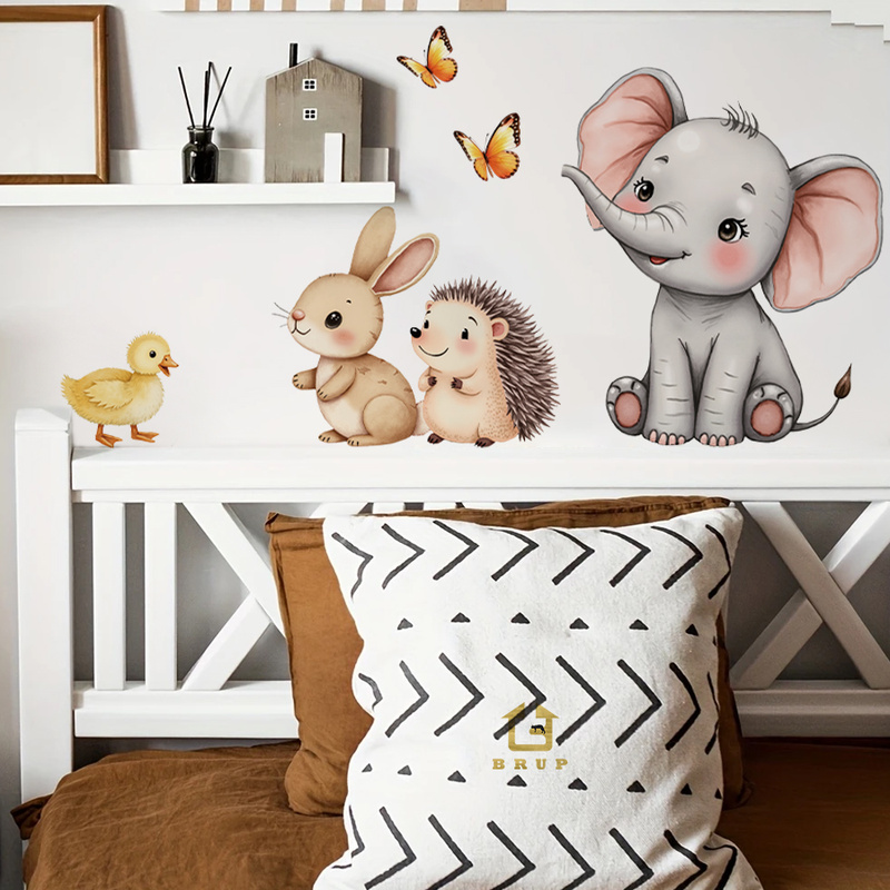 Adesivo da parete con animali  - Baby Nursery Wall Art recensione e prezzo