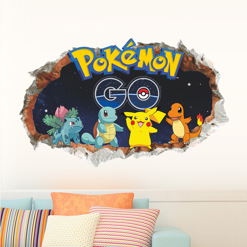 Cartoon pokragon Pikachu Wall  - Baby Nursery Wall Decals recensione e prezzo