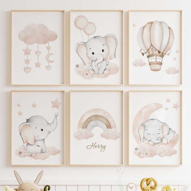 Simpatico elefante palloncino  - Animals Baby Nursery recensione e prezzo