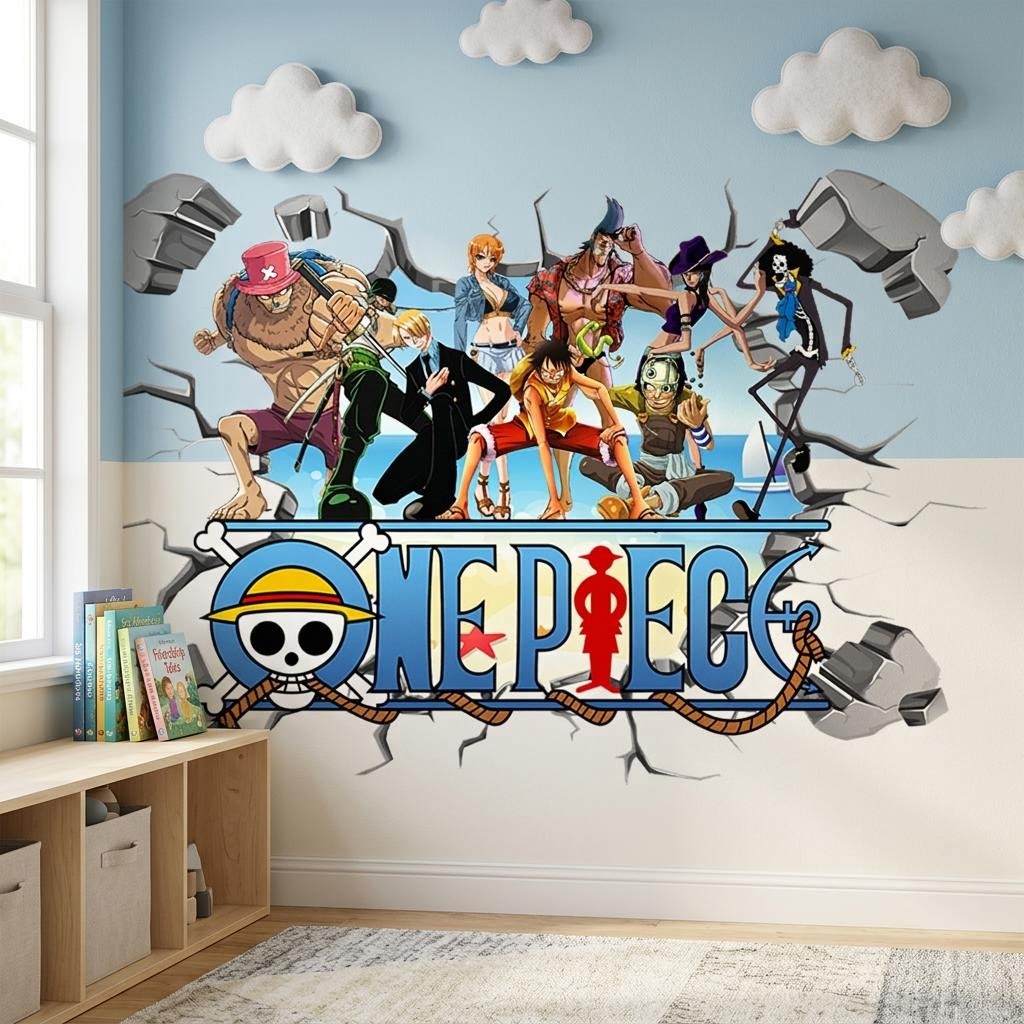 Adesivi murali 3D Cartoon One  - Baby Nursery Wall Decals recensione e prezzo