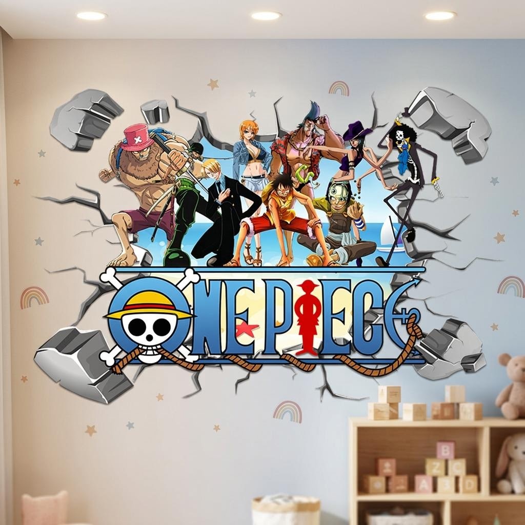 Adesivi murali 3D Cartoon One  - Baby Nursery Wall Decals recensione e prezzo