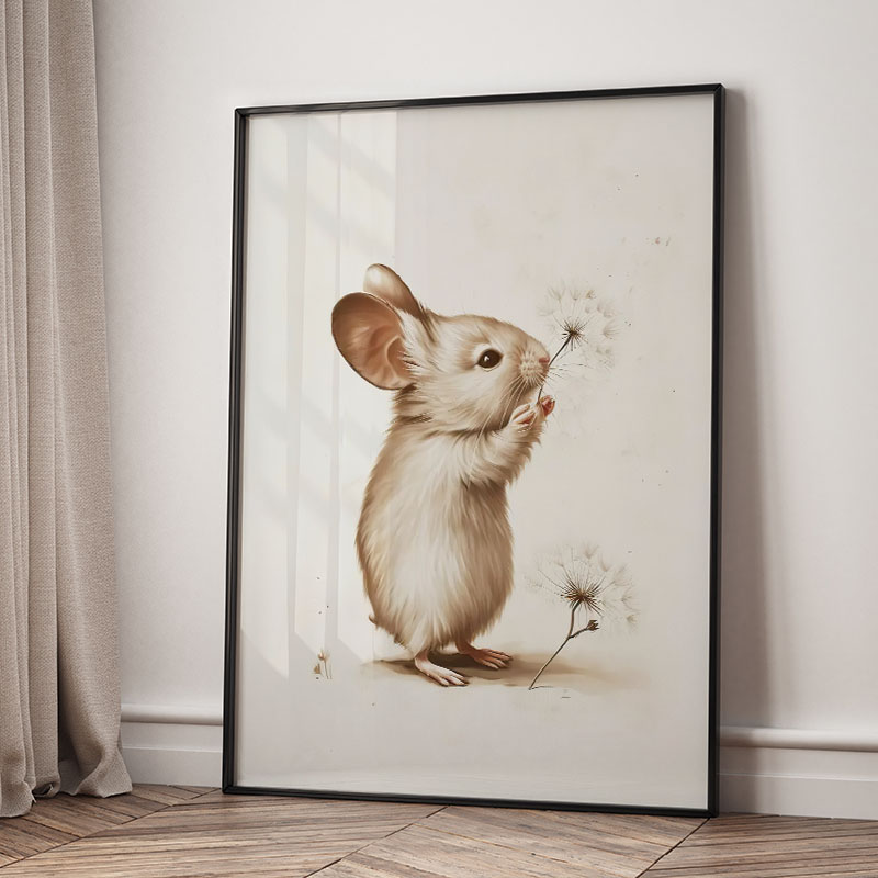 Poster di Animali: Orso, Conig - Animals Baby Nursery recensione e prezzo