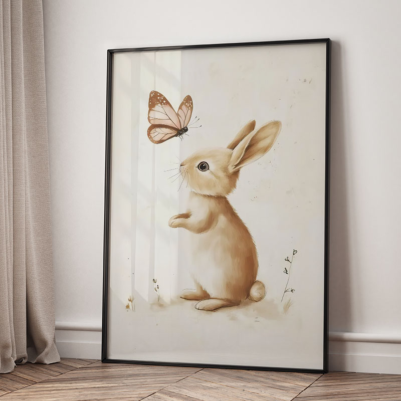 Poster di Animali: Orso, Conig - Animals Baby Nursery recensione e prezzo